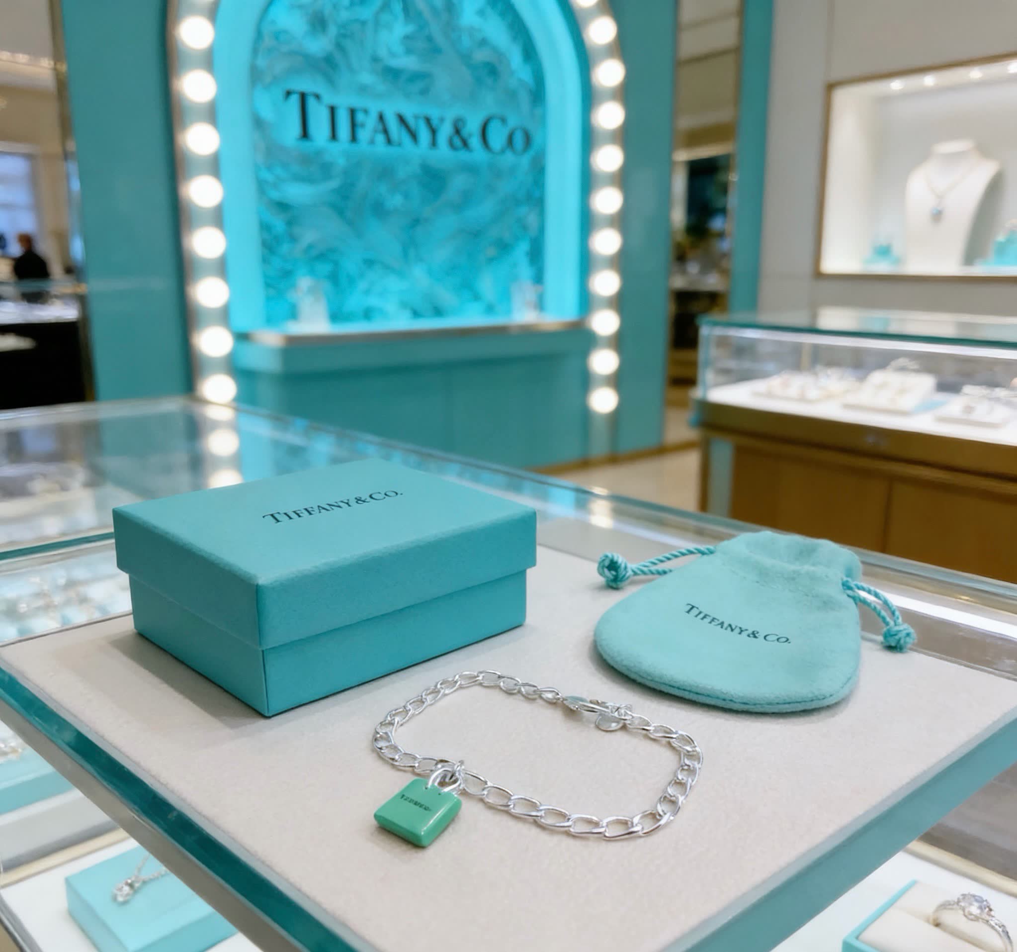 Tiffany & Co. Silver Charm Bracelet